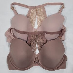 Soma Embraceable Racerback Underwire Bra Bundle 38D